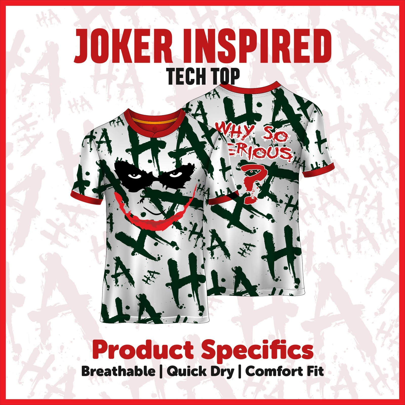 Exclusive Joker Running Tech Top for Extraordinary Runs - Image 5