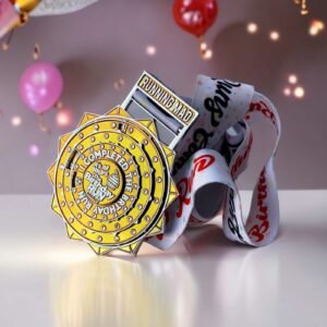 Birthday Run Celebration challenge medal