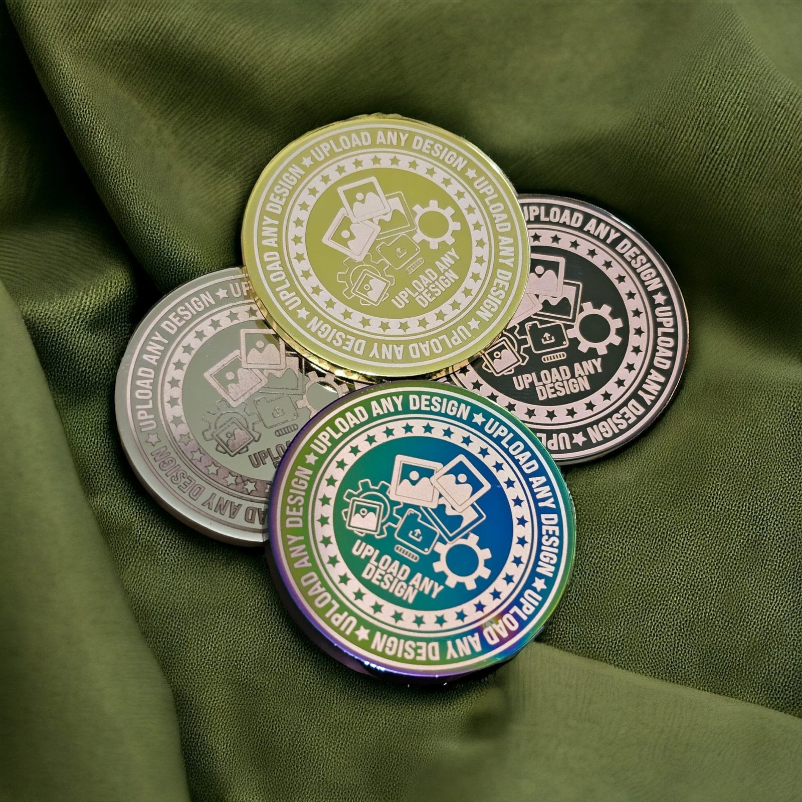 Personalized Custom Round Coin - Image 2