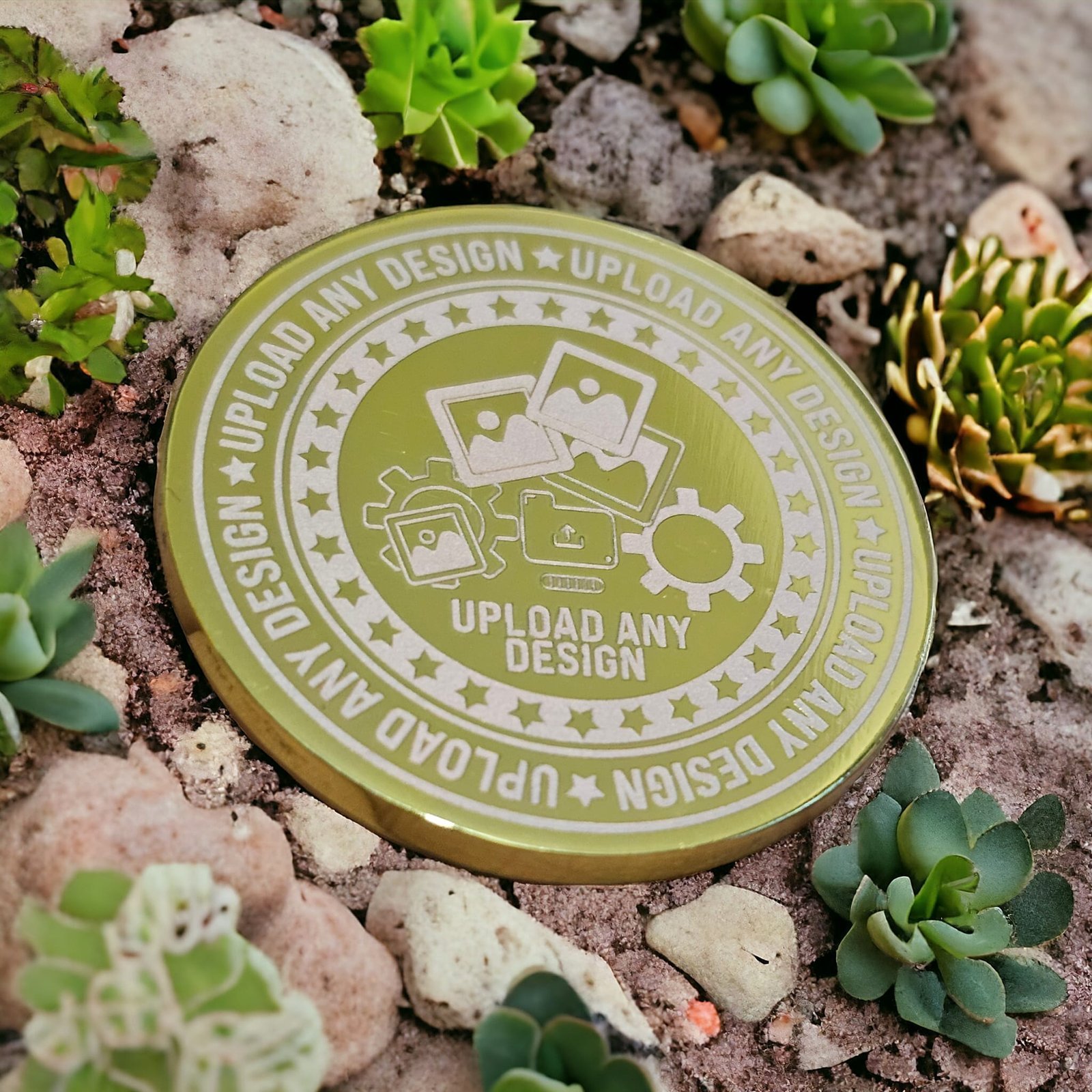 Personalized Custom Round Coin - Image 6