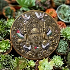 Palestine Dove Peace antique challenge medal