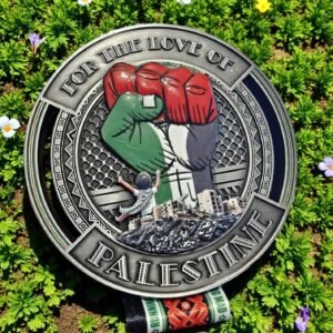 Run for Palestine virtual challenge medal