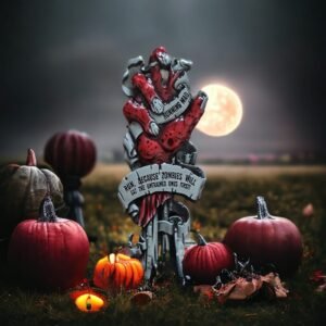 Zombie Run Challenge Halloween survival medal